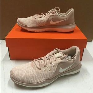 👟 NIKE Beige White sneakers training New in Box